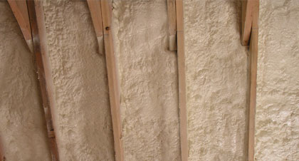 closed-cell spray foam for Gilbert applications